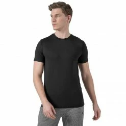 4F Mens Training T-shirt - Deep Black