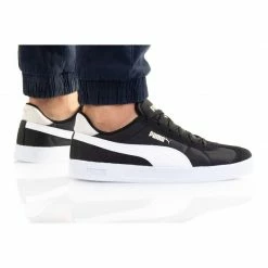 Puma Mens Club Nylon Shoes - Black Trainers