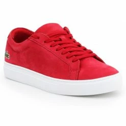 Trainers Lacoste Mens L.12.12 216 1 CAM Shoes - Red
