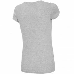Outdoor Clothing 4F Womens Soft T-Shirt - Cool Light Gray