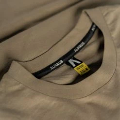 Alpinus Mens Wild Nature T-shirt - Dark Olive Outdoor Clothing