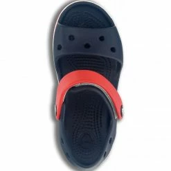 Crocs Kids Crocband Sandal Slippers - Navy Blue Footwear