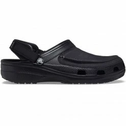 Crocs Mens Yukon Vista II Clog - Black Slides