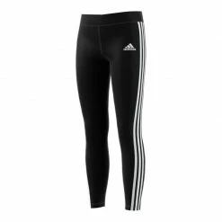 Adidas Womens 3-stripes Tight Leggings - Black Climawarm