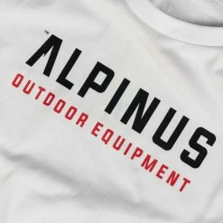 Alpinus Womens Chiavenna T-shirt - White Outdoor Clothing