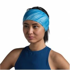 Ski Wear Buff Womens CoolNet UV Ellipse Headband - Blue