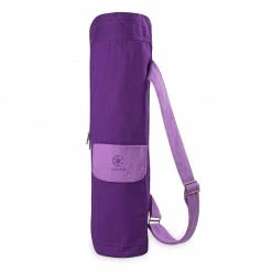 Yoga Style Sparkling Grape Yoga Mat Cover - Violet Yoga Accessories
