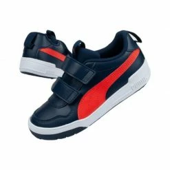 Footwear Puma Junior Multiflex Shoes - Navy Blue