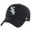 Caps 47 Brand Mens MLB Chicago White Sox Clean Up Cap - Black