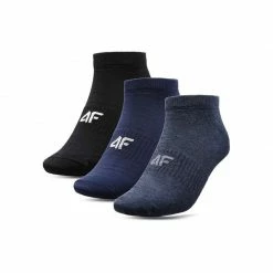 4F Sports Socks - Navy Blue/Blue/Black Walking Socks