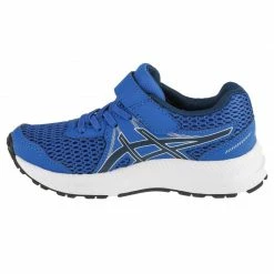 Asics Junior Contend 7 PS Shoes - Blue Footwear