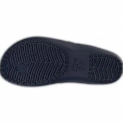 Crocs Womens Kadee II Flip-Flops - Navy Blue Slides
