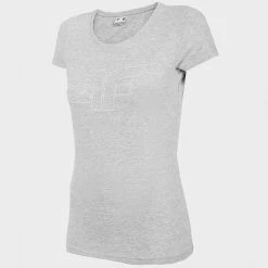 4F Womens Casual T-shirt - Gray