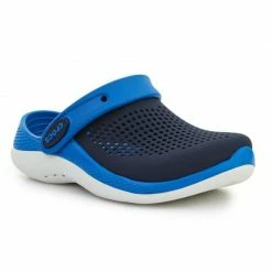 Crocs Junior LiteRide 360 Kids Clog - Navy Blue Footwear