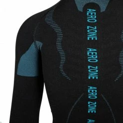 Alpinus Womens Tactical Base Layer Set Thermoactive Underwear - Black/Blue Outdoor Clothing