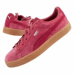 Puma Womens Basket Classics W 364923 01 Shoes - Red