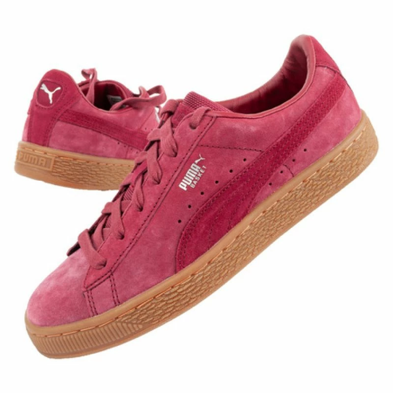 Puma Womens Basket Classics W 364923 01 Shoes - Red