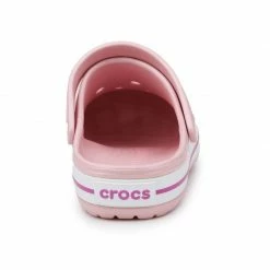 Crocs Womens Crocband Slippers - Pink Slides