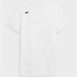 4F Mens Regular T-Shirt - White Outdoor Clothing