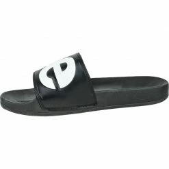 Slides Levi's Mens June LS Slippers - Black