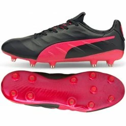 Trainers Puma Mens King Platinum 21 FG / AG Football Shoes - Black