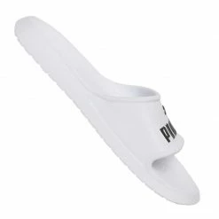 Slides Puma Mens Divecat V2 Slippers - White