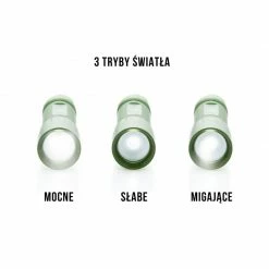 Macgyver Aluminum Torch With Smooth Light Regulation 200 LM - Green Hiking