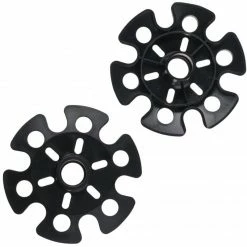 Alpinus Snow Plates For Trekking Poles - Black Hiking
