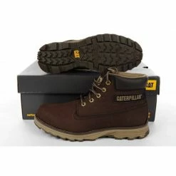 Caterpillar Mens Founder Shoes - Brown