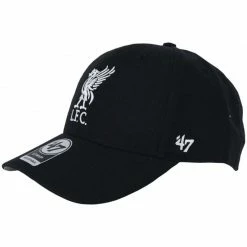 Caps 47 Brand Unisex EPL FC Liverpool Cap - Black