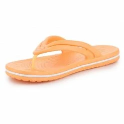 Crocs Womens Crocband Flip-Flops - Orange