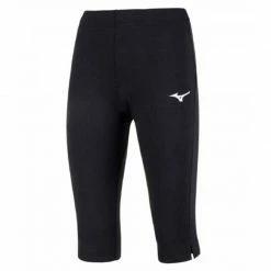 Outdoor Clothing Mizuno Womens 3/4 High-Kyu Capri Pant - Black