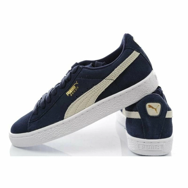 Puma Womens Suede Classic Shoes - Navy Blue
