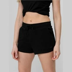 4F Womens Shorts - Black Outdoor Clothing