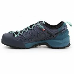 Salewa Womens WS Wildfire Edge GTX Shoes - Navy Blue Footwear