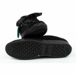 Footwear Puma Womens Vikky Ribbon SW Shoes - Black