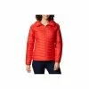 Columbia Womens Powder Lite Hooded Jacket - Red