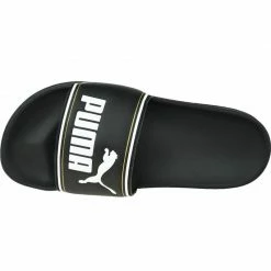 Puma Mens Leadcat FTR Slippers - Black Slides
