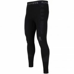 Outdoor Clothing Alpinus Mens Pro Miyabi Edition Thermoactive Pants - Black