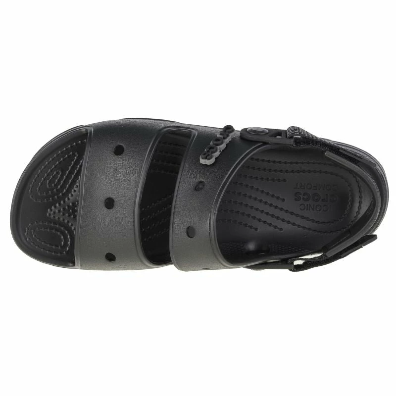 Slides Crocs Mens Classic All-Terrain Sandals - Black