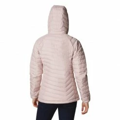 Columbia Womens Powder Lite Hooded Jacket - Pink Outdoor Clothing