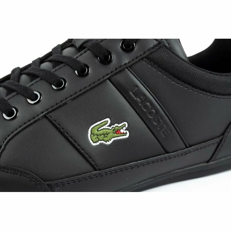 Lacoste Mens Chaymon 0121 Shoes - Black Trainers