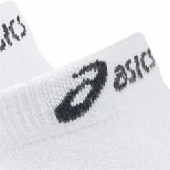 Walking Socks Asics Unisex 3PPK Ped 3Pak Socks - White