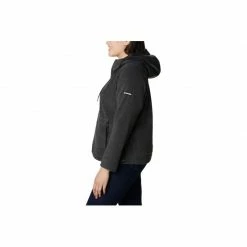 Columbia Womens Exploration Hooded Fleece FZ Sweatshirt - Gray