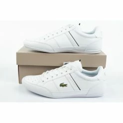Trainers Lacoste Mens Chaymon 0121 Shoes - White