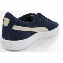 Puma Womens Suede Classic Shoes - Navy Blue