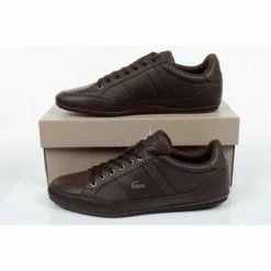 Trainers Lacoste Mens Chaymon Shoes - Brown