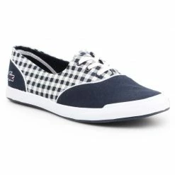 Footwear Lacoste Womens Lancelle Lace 3 EYE 216 1 SPW Shoes - Navy Blue