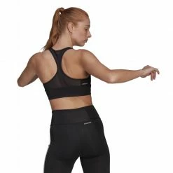 Adidas Womens Training Aeroready Designed 2 Bra - Black Outdoor Clothing