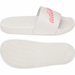 Adidas Womens Adilette Shower Slippers - White